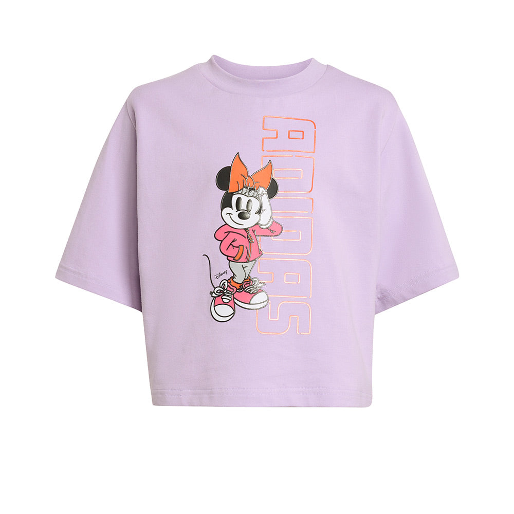 ADIDAS Disney Minnie Mouse เสื้อยืดเด็ก