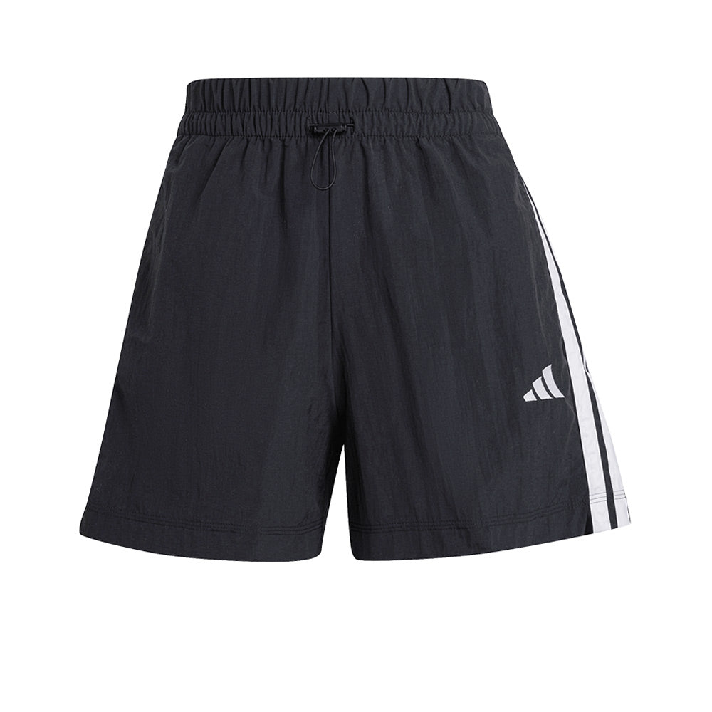 ADIDAS Essentials 3-Stripes Lifestyle Woven กางเกงขาสั้นผู้หญิง