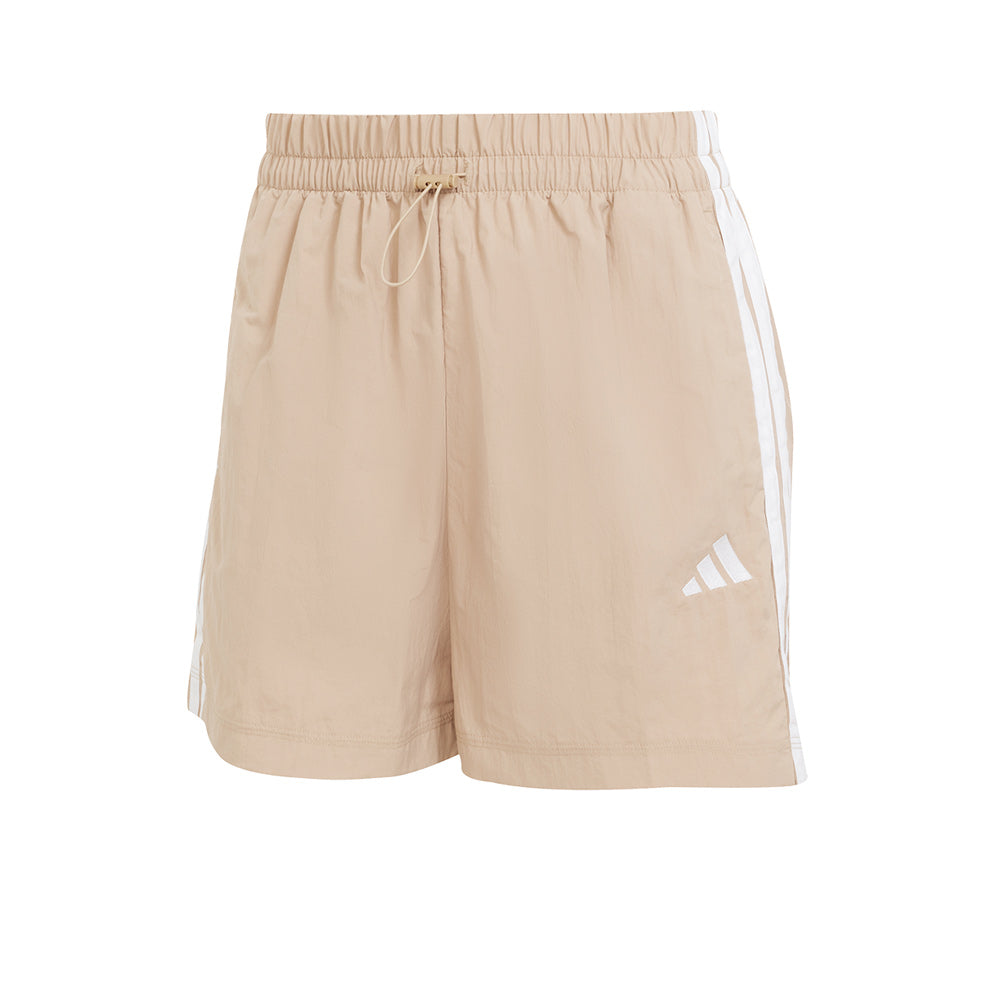 ADIDAS Essentials 3-Stripes Lifestyle Woven กางเกงขาสั้นผู้หญิง