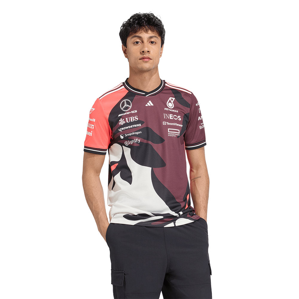 ADIDAS Men's Mercedes - AMG Petronas Formula One Team Authentic Summer Pack Driver Jersey