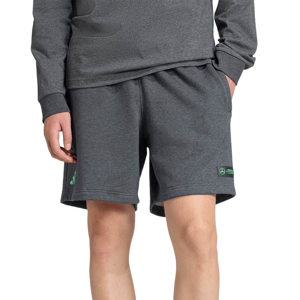 ADIDAS Mercedes - Amg Petronas Formula One Team Premium Sweat กางเกงขาสั้นผู้ชาย