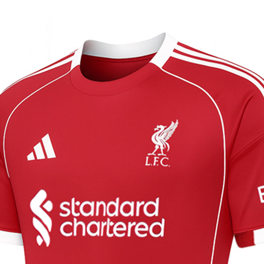ADIDAS เสื้อแข่งผู้ชายทีมลิเวอร์พูล ชุดเหย้า ฤดูกาล 2025/26