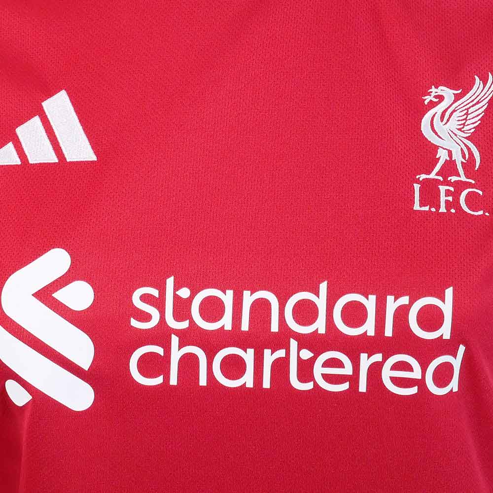 ADIDAS เสื้อแข่งผู้หญิงทีมลิเวอร์พูล ชุดเหย้า ฤดูกาล 2025/26