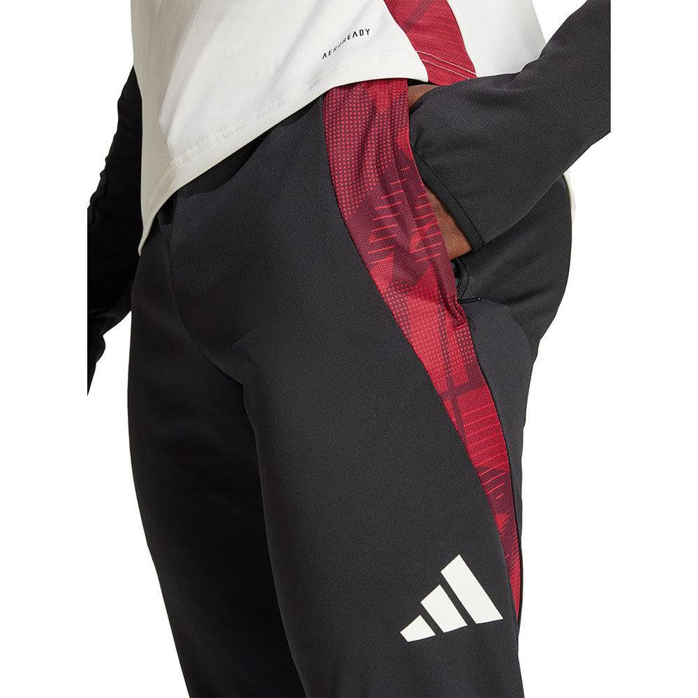 ADIDAS Manchester United Tiro 24 กางเกงออกกำลังกายขายาวผู้ชาย