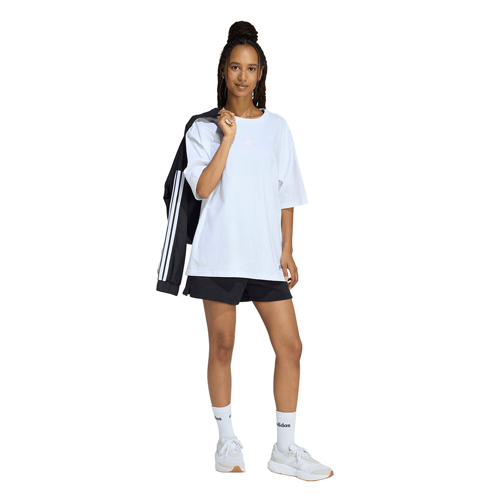 ADIDAS Mini Embroidery Oversized Graphic Women's T-Shirt - Supersports Thailand Supersports Thailand