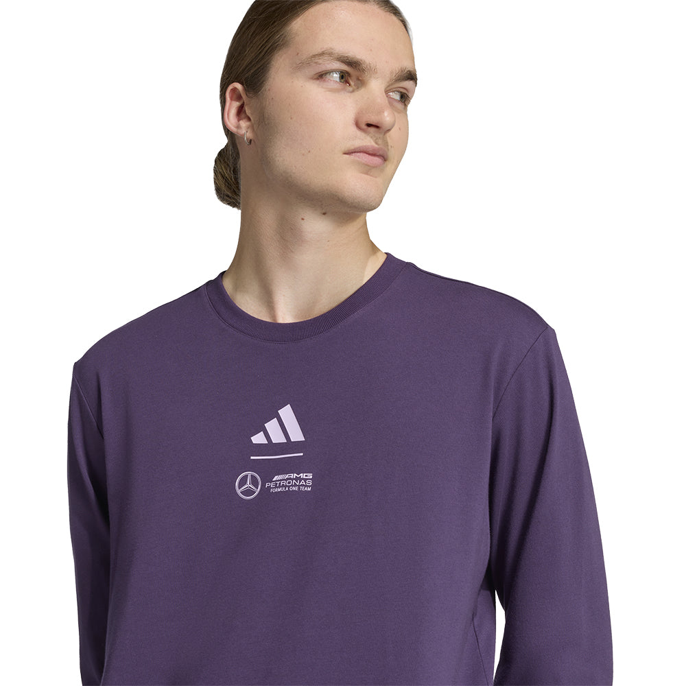 ADIDAS Mercedes - AMG Petronas Formula One Team Premium Woven เสื้อยืดผู้ชาย
