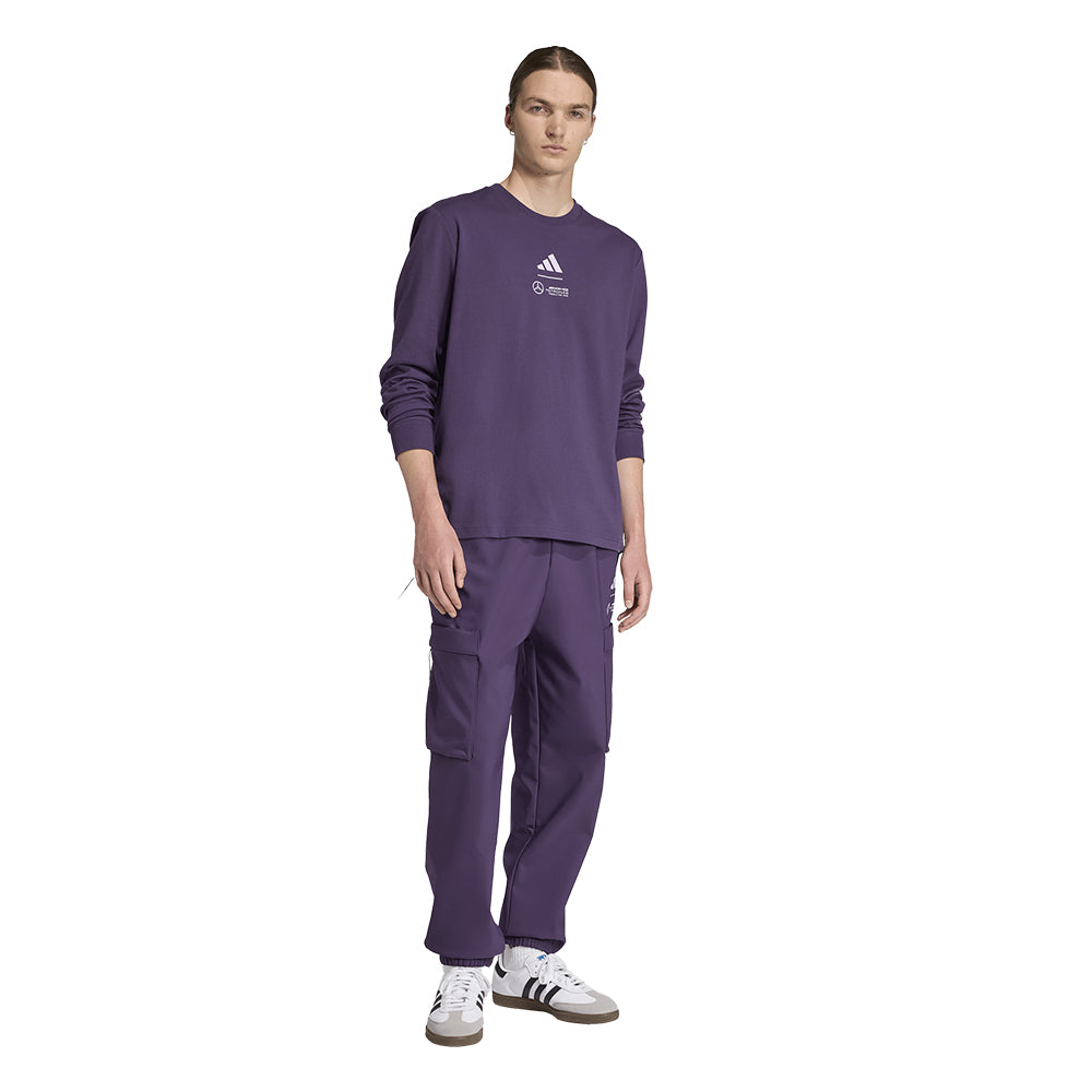 ADIDAS Mercedes - AMG Petronas Formula One Team Premium Woven เสื้อยืดผู้ชาย