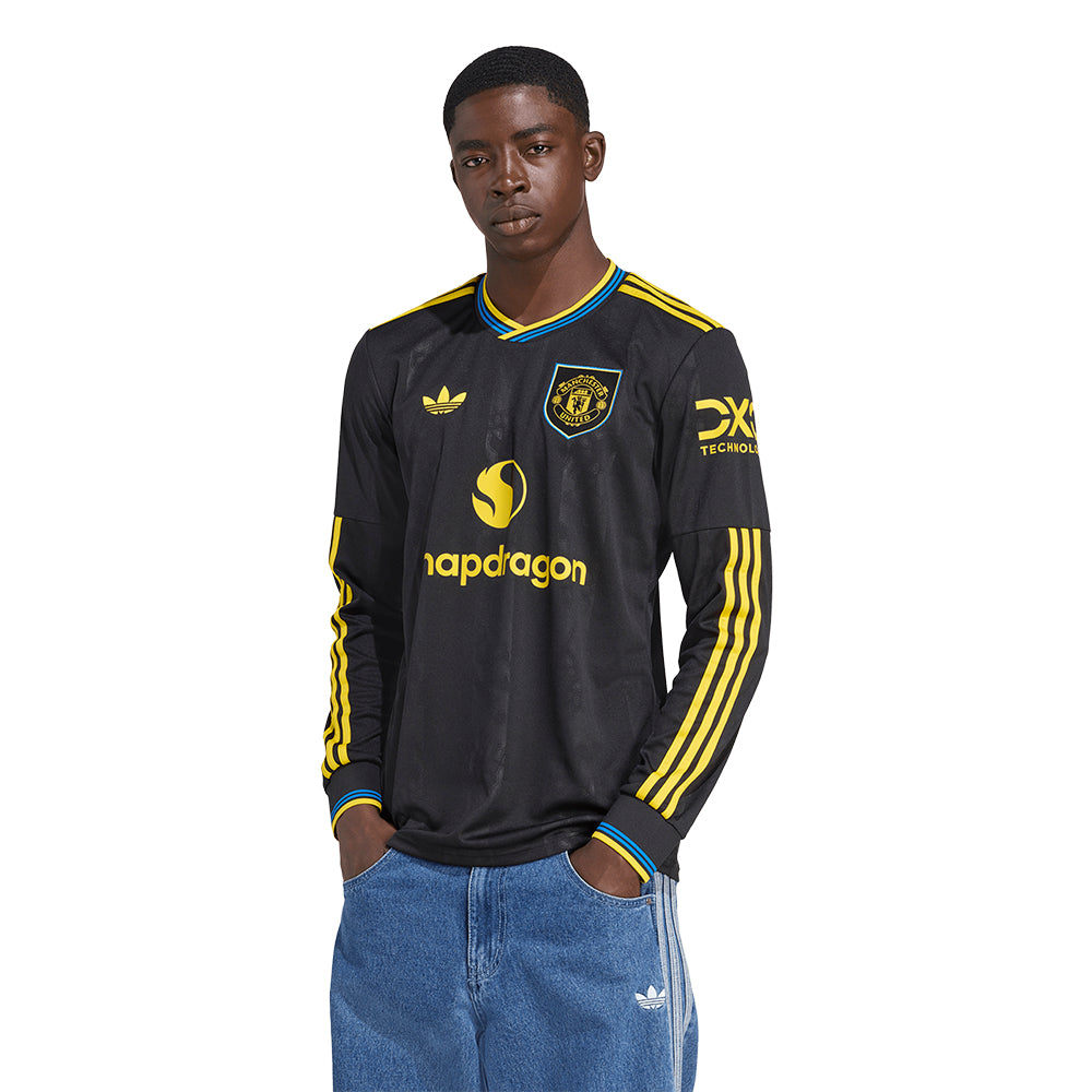 ADIDAS Men's Manchester United Third 2025/26 Long Sleeve Jersey