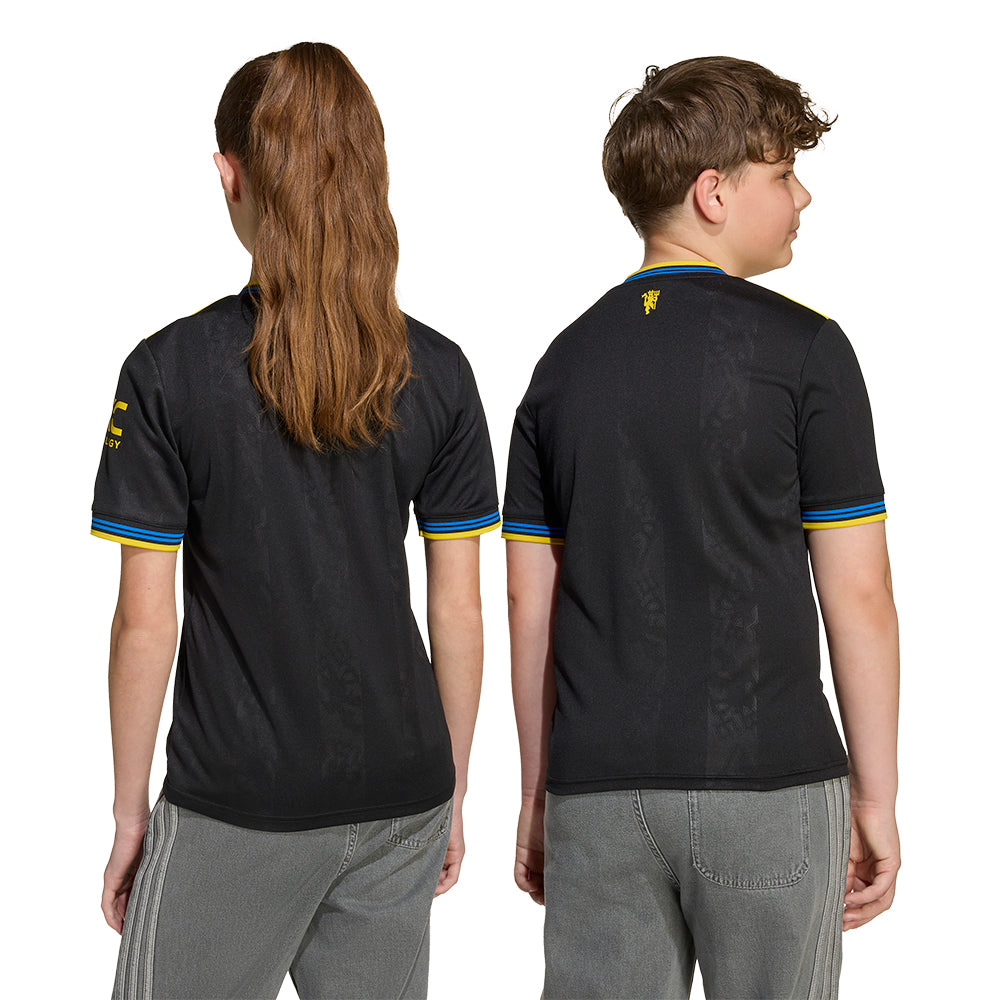 ADIDAS เสื้อแข่งเด็กทีมแมนเชสเตอร์ ยูไนเต็ด ชุดที่สาม ฤดูกาล 2025/26