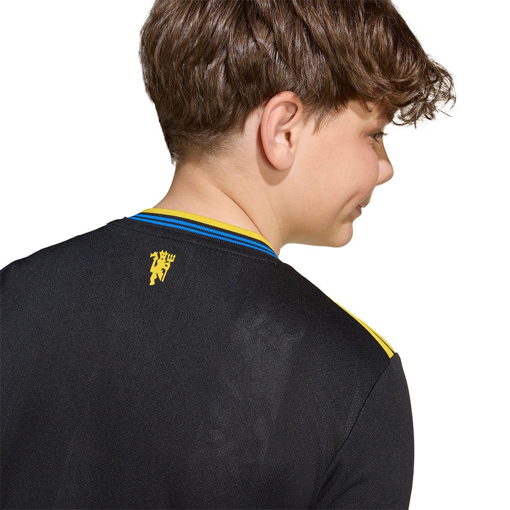 ADIDAS เสื้อแข่งเด็กทีมแมนเชสเตอร์ ยูไนเต็ด ชุดที่สาม ฤดูกาล 2025/26