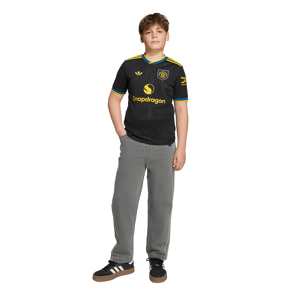 ADIDAS เสื้อแข่งเด็กทีมแมนเชสเตอร์ ยูไนเต็ด ชุดที่สาม ฤดูกาล 2025/26