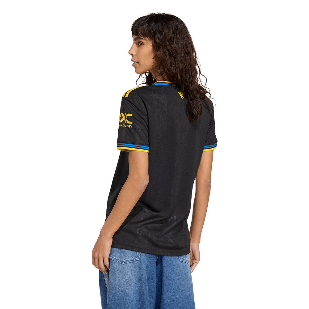 ADIDAS เสื้อแข่งผู้หญิงทีมแมนเชสเตอร์ ยูไนเต็ด ชุดที่สาม ฤดูกาล 2025/26