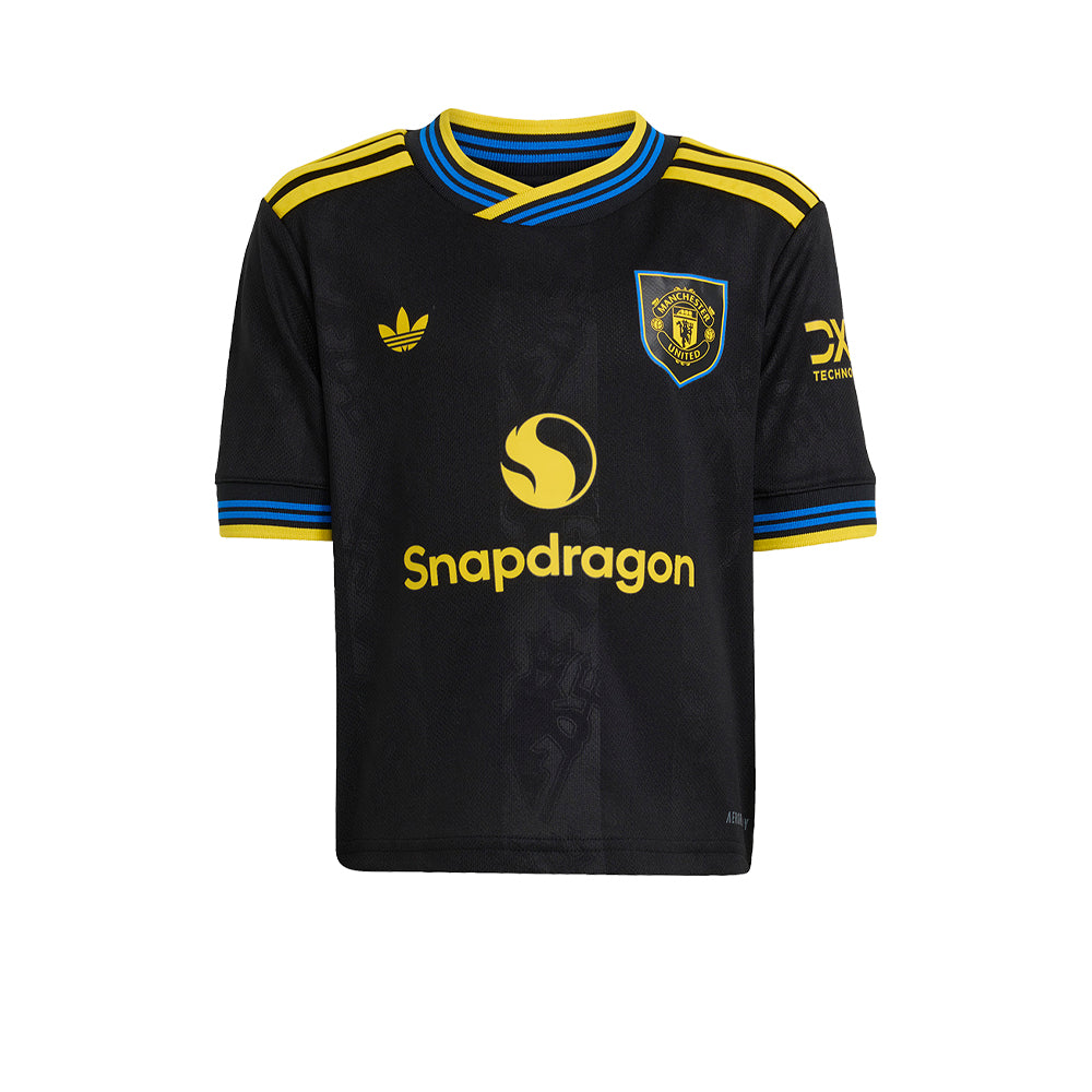 ADIDAS ชุดเซ็ตแข่งเด็กทีมแมนเชสเตอร์ ยูไนเต็ด ชุดที่สาม ฤดูกาล 2025/26