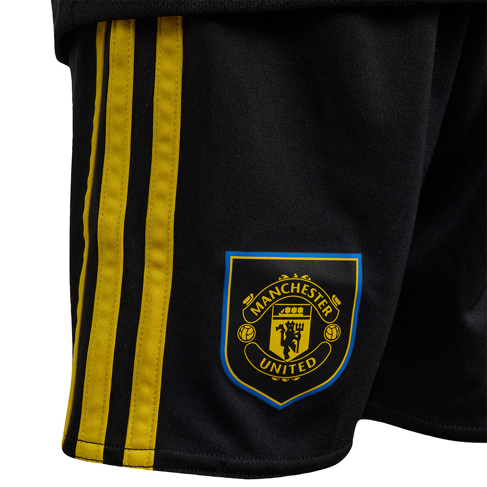 ADIDAS ชุดเซ็ตแข่งเด็กทีมแมนเชสเตอร์ ยูไนเต็ด ชุดที่สาม ฤดูกาล 2025/26