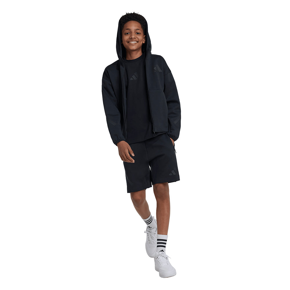 ADIDAS Z.N.E. Full-Zip Hooded Track Kids Jacket - Supersports Thailand Supersports Thailand