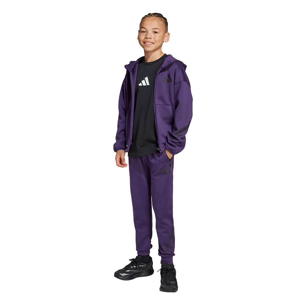 ADIDAS Z.N.E. Full-Zip Hooded Kids Jacket - Supersports Thailand Supersports Thailand