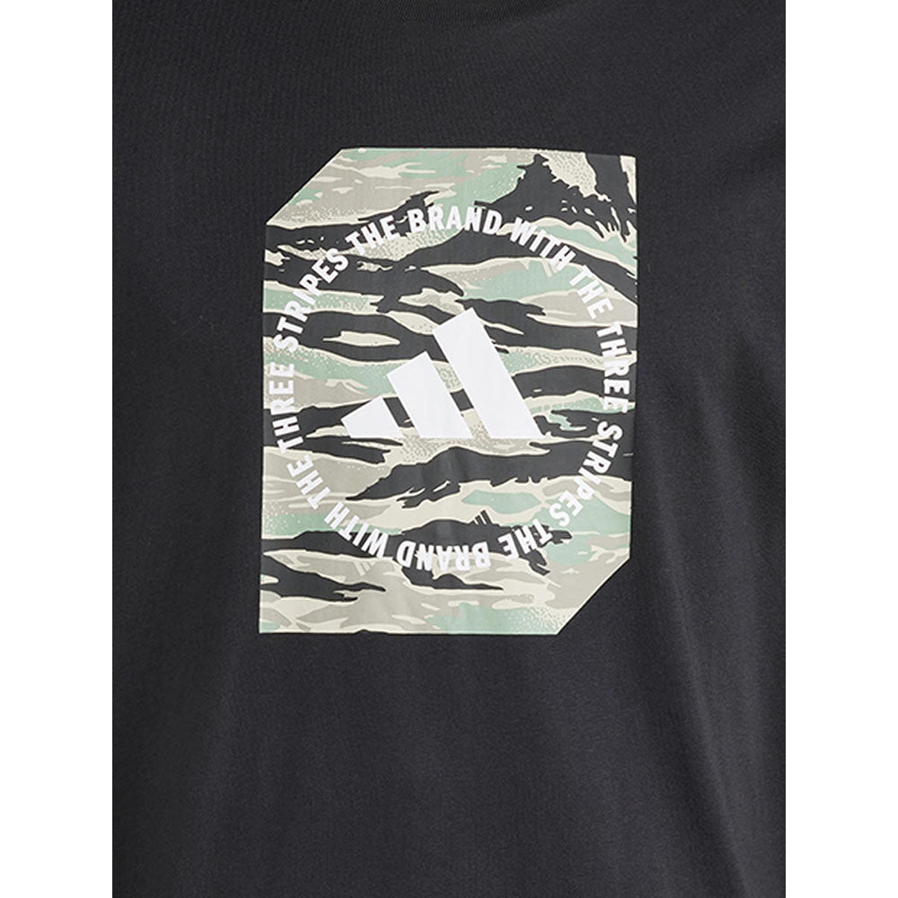ADIDAS Camo Shape Graphic เสื้อยืดผู้ชาย