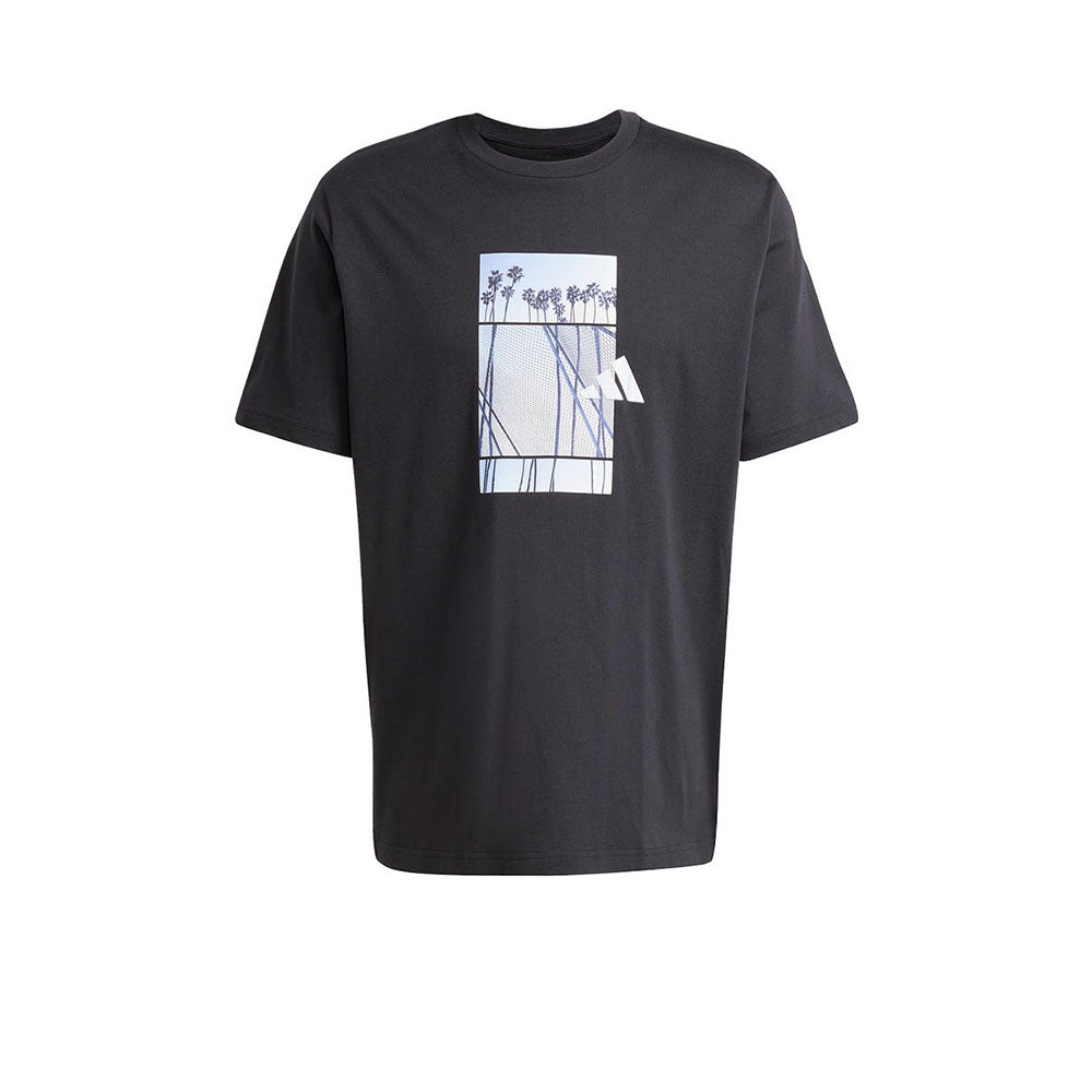 ADIDAS Lens Elevated Graphic เสื้อยืดผู้ชาย