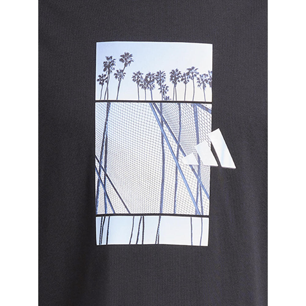 ADIDAS Lens Elevated Graphic เสื้อยืดผู้ชาย