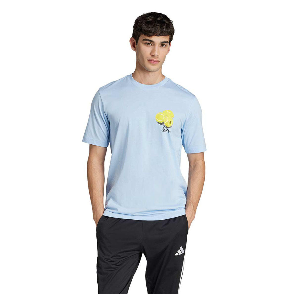 ADIDAS Lounge Still Life Lemons Graphic Men's T-Shirt