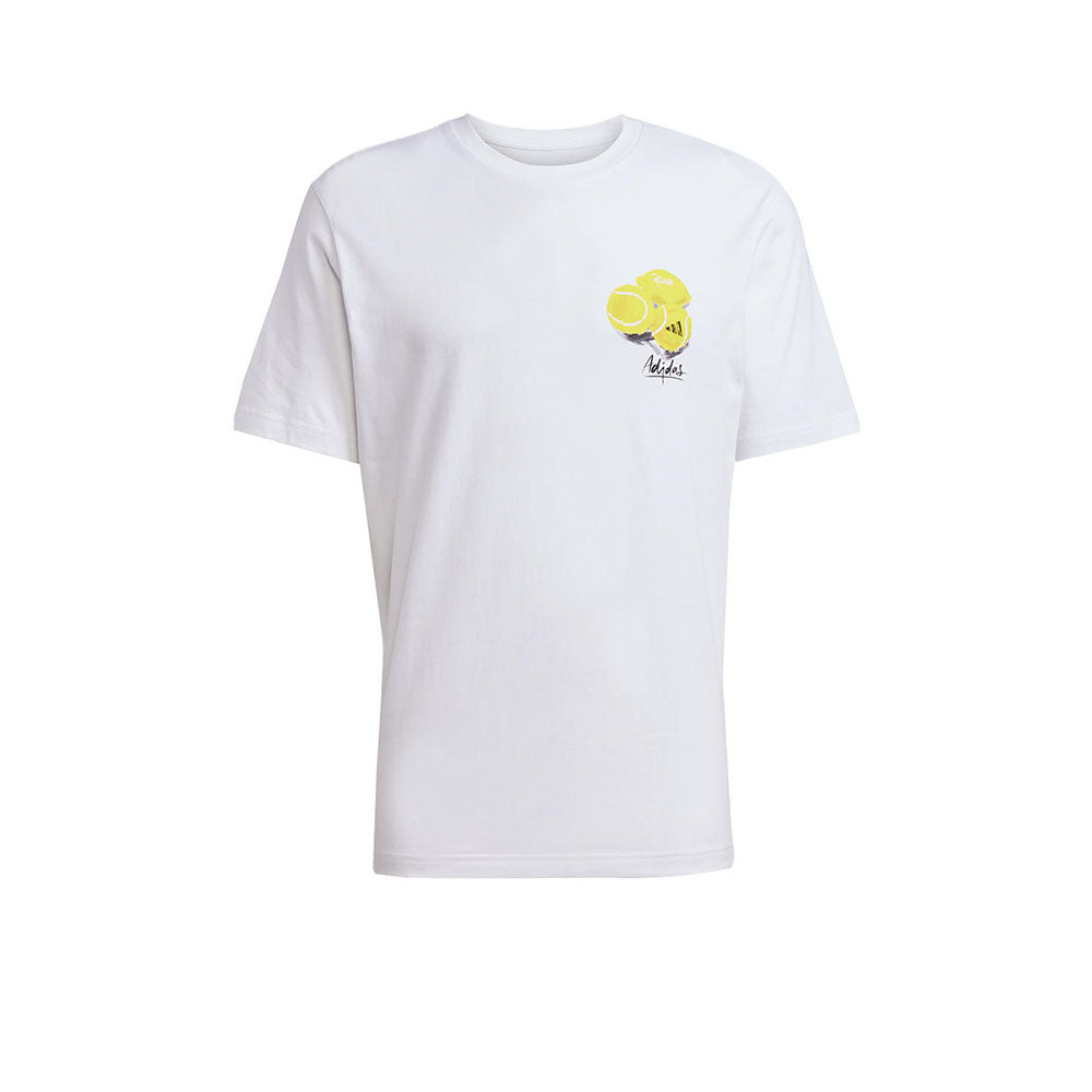 ADIDAS Lounge Still Life Lemons Graphic Men's T-Shirt