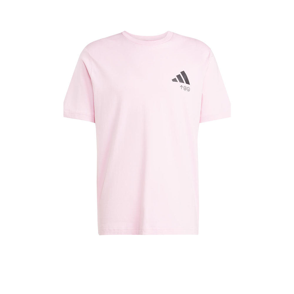 ADIDAS Lounge Verbiage Friends of Sport Graphic เสื้อยืดผู้ชาย