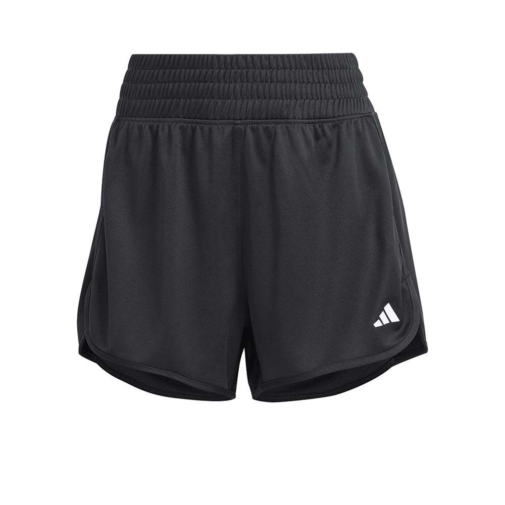 ADIDAS Pacer Essentials Knit High-Rise กางเกงออกกำลังกายขาสั้นผู้หญิง
