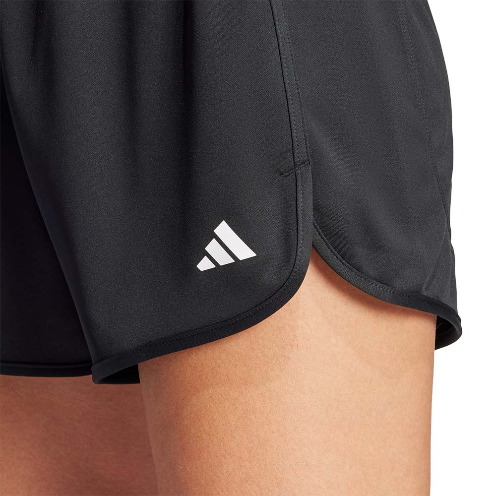 ADIDAS Pacer Essentials Knit High-Rise กางเกงออกกำลังกายขาสั้นผู้หญิง