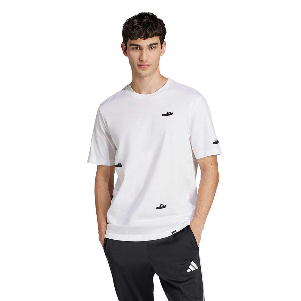 ADIDAS Lounge Slides Graphic Men's T-Shirt