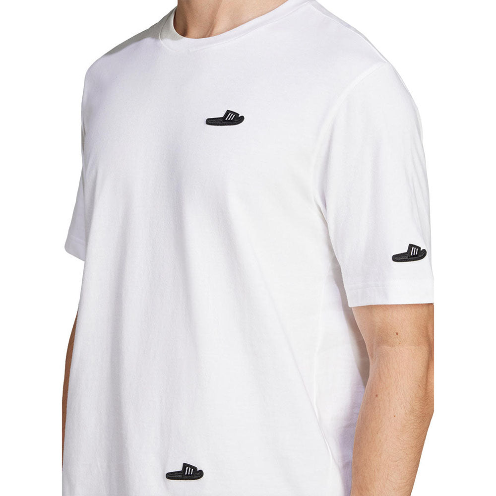 ADIDAS Lounge Slides Graphic Men's T-Shirt