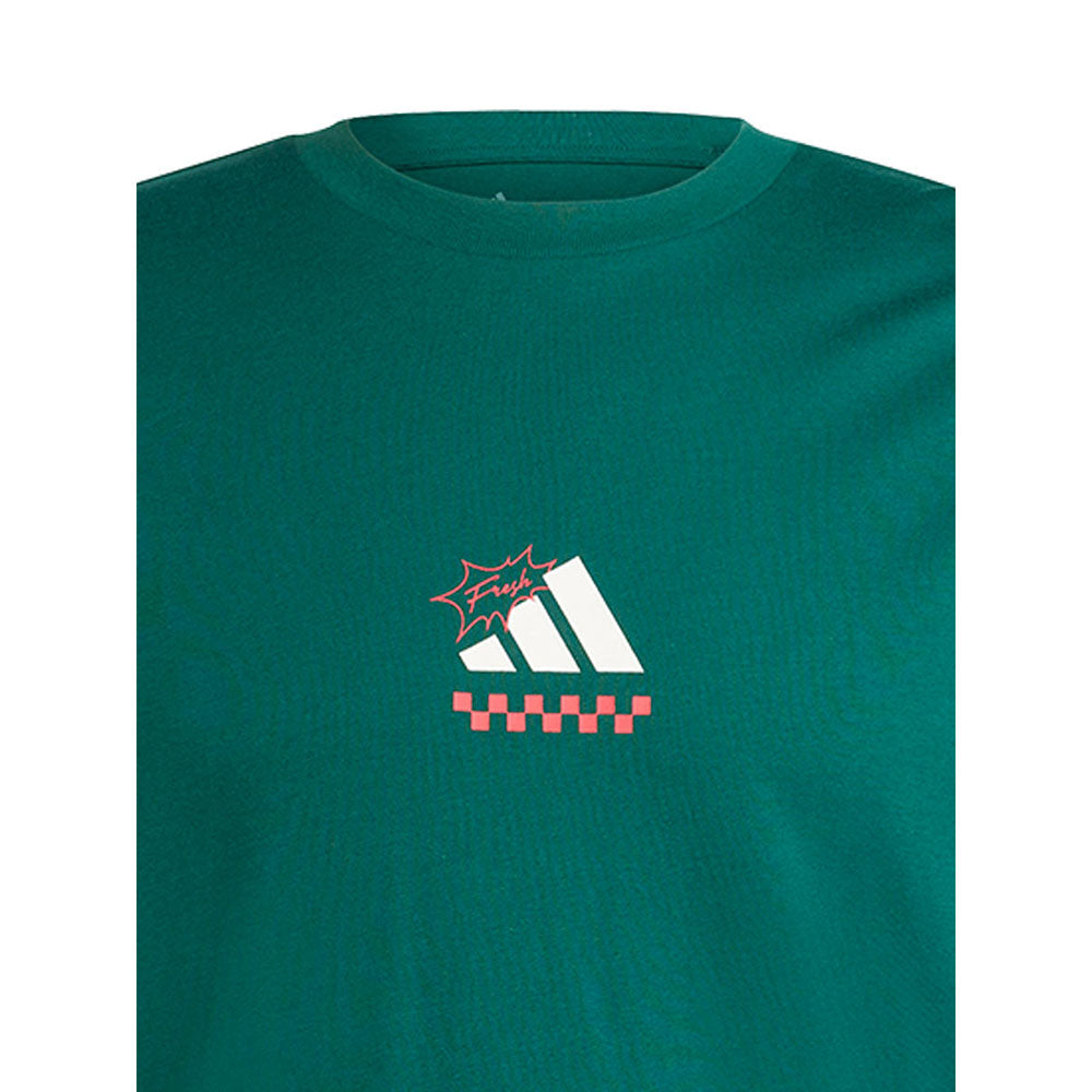 ADIDAS Lounge Pizza Graphic เสื้อยืดผู้ชาย