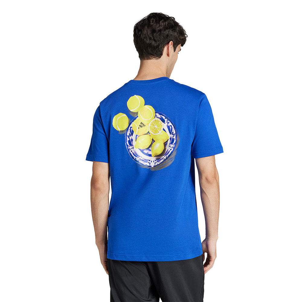 ADIDAS Lounge Still Life Lemons Graphic Men's T-Shirt