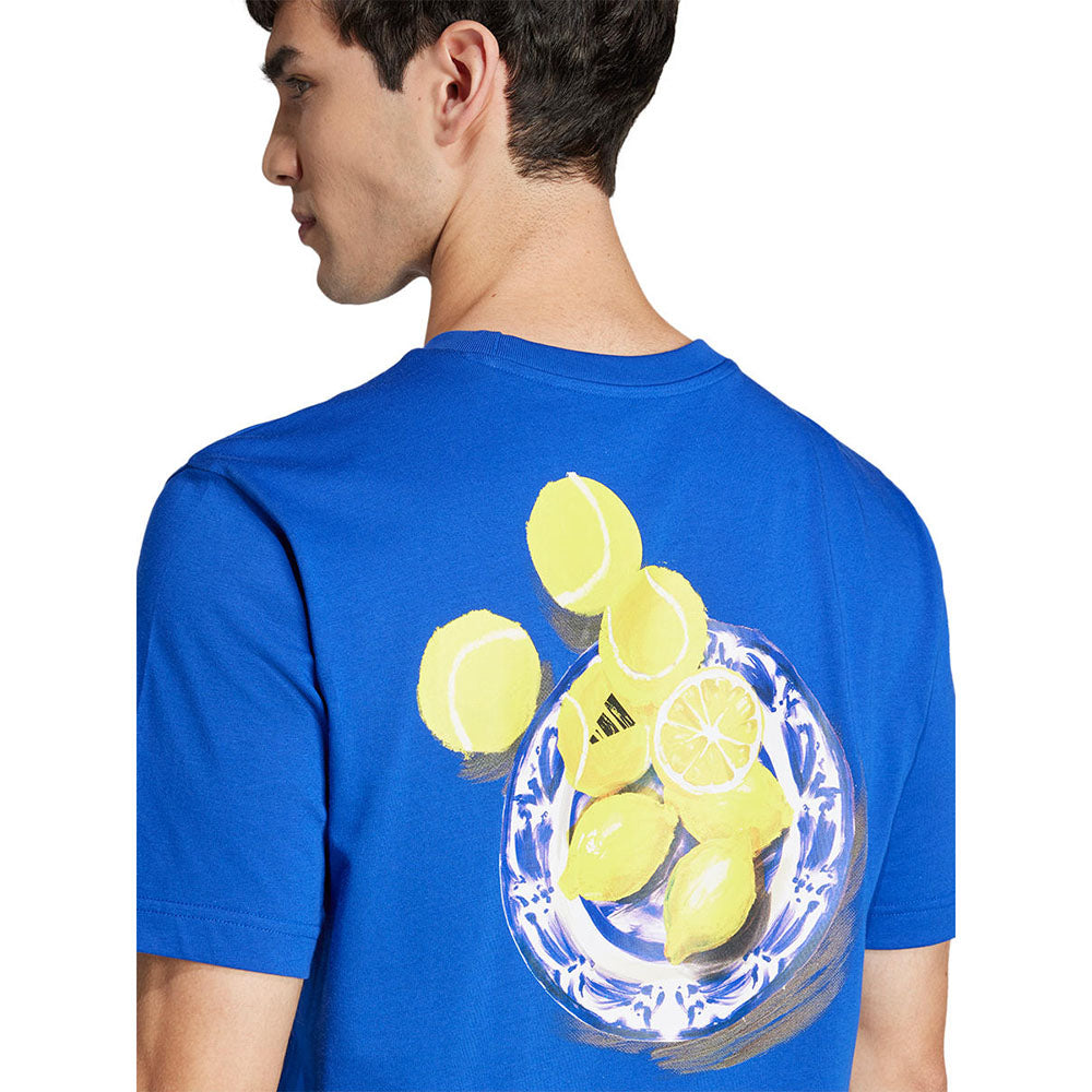 ADIDAS Lounge Still Life Lemons Graphic Men's T-Shirt