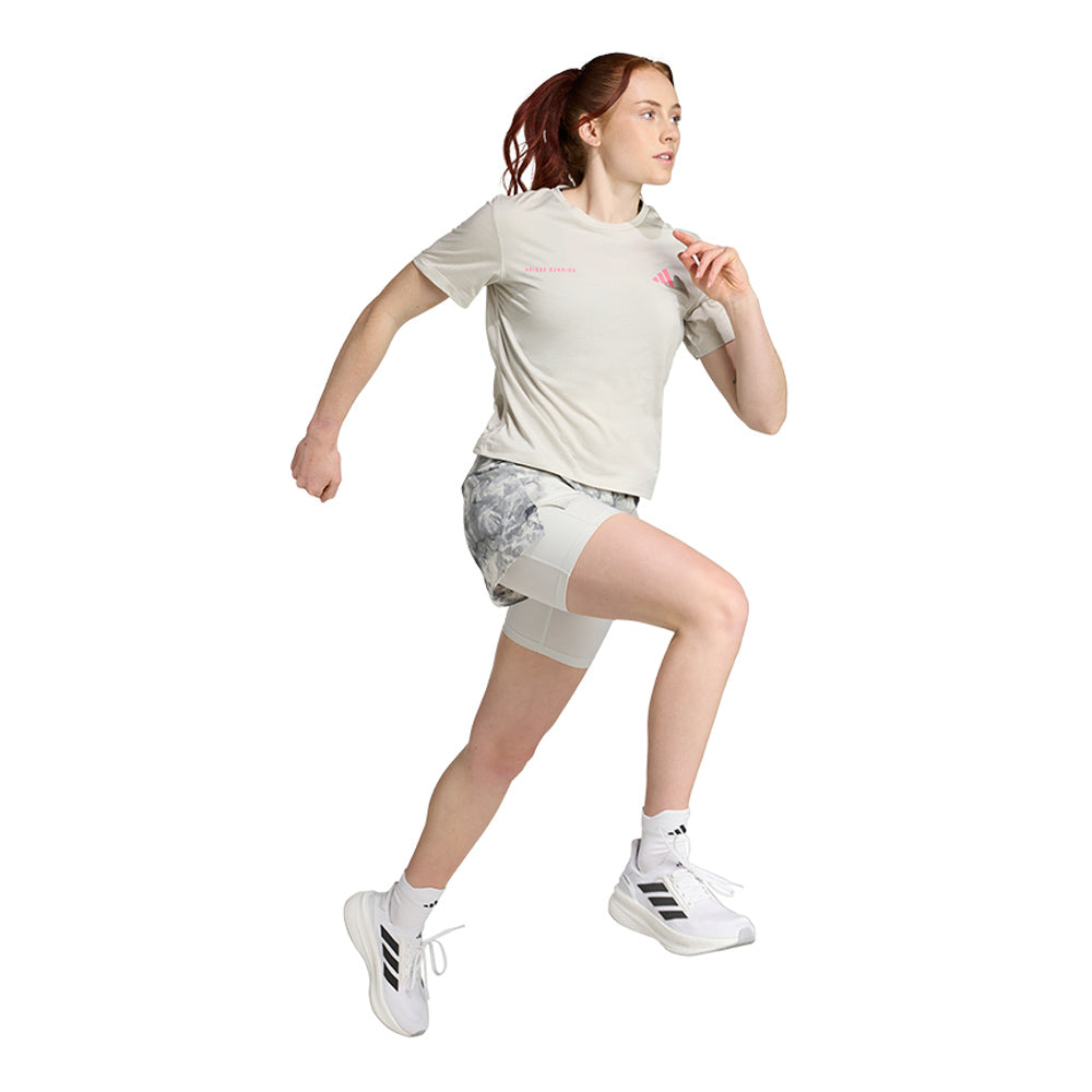 ADIDAS Own The Run Melange Women's Running T-Shirt - Supersports Thailand Supersports Thailand