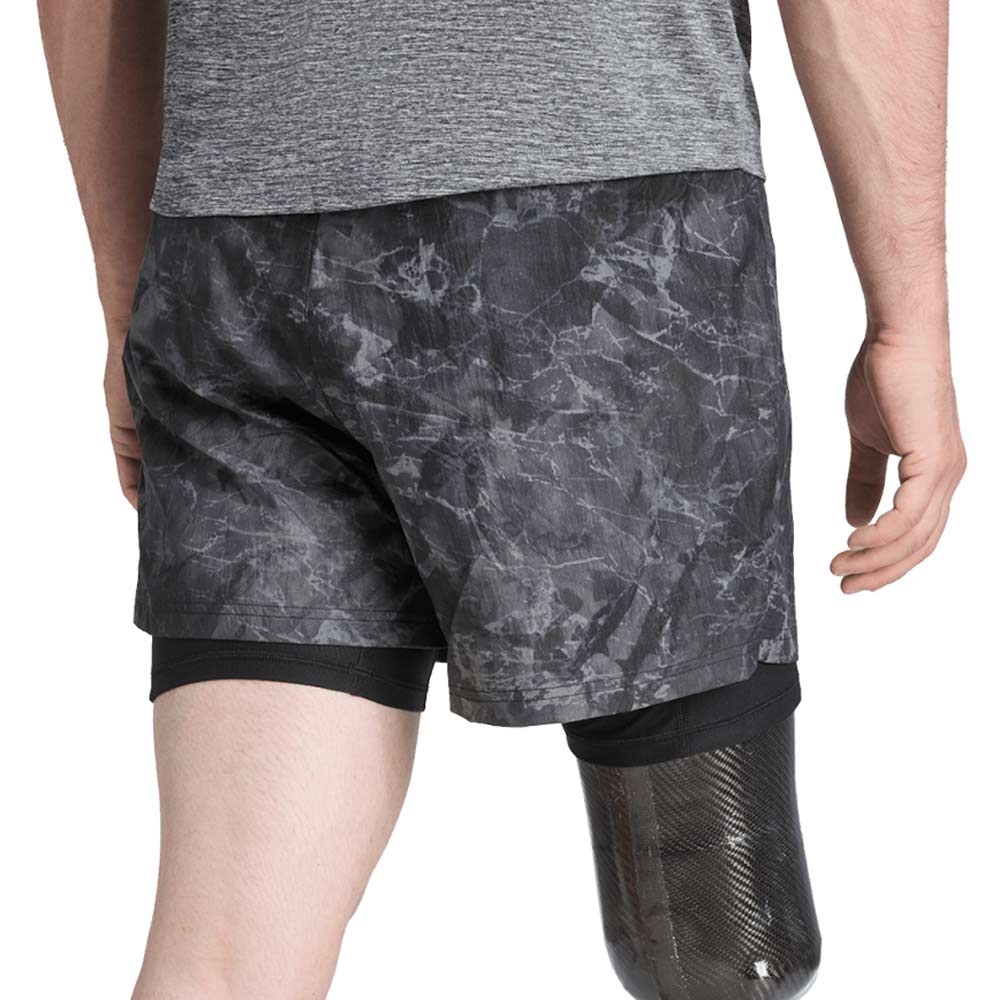 ADIDAS Own The Run Spray Dye 2-In-1 Men's Running Shorts