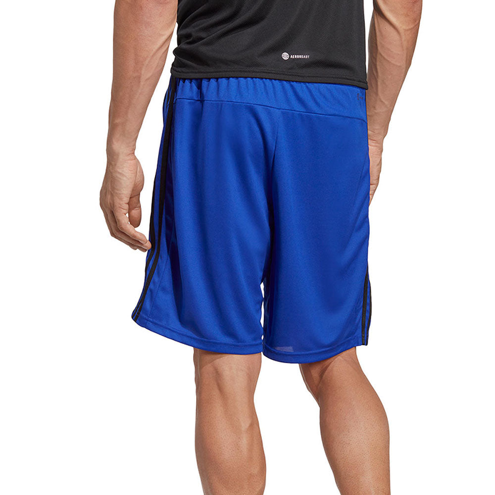 ADIDAS Train Essentials Piqué 3-Stripes กางเกงออกกำลังกายขาสั้นผู้ชาย