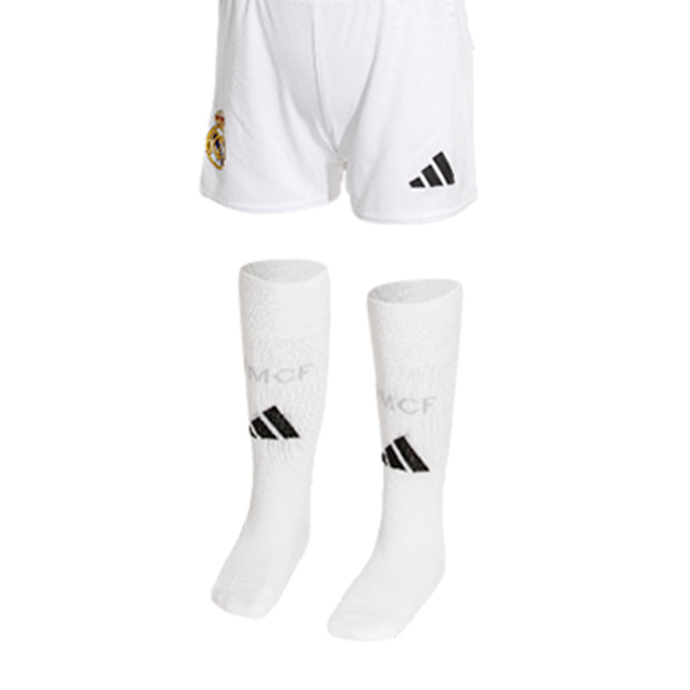ADIDAS Kids Real Madrid Home 2025/26 Jersey Set