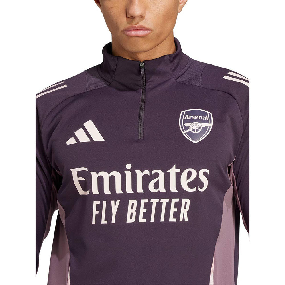 ADIDAS เสื้อแข่งผู้ชายแขนยาวทีมอาร์เซนอล ชุดฝึกซ้อม ฤดูกาล 2024