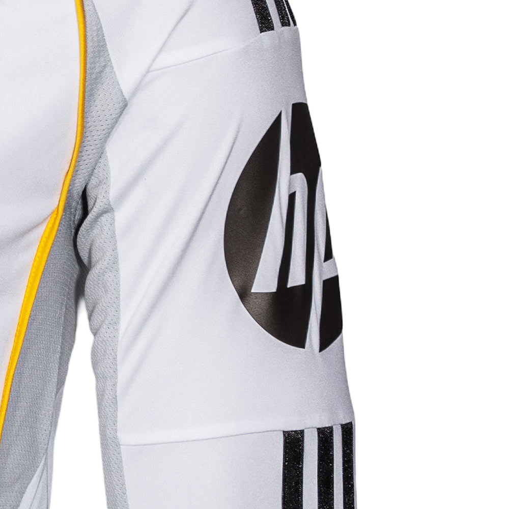 ADIDAS เสื้อแข่งผู้ชายแขนยาวทีมเรอัลมาดริด ชุดเหย้า ฤดูกาล 2025/26