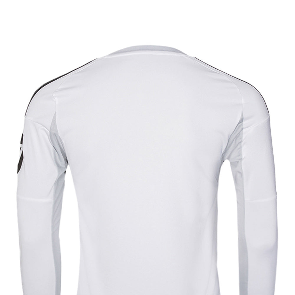 ADIDAS เสื้อแข่งผู้ชายแขนยาวทีมเรอัลมาดริด ชุดเหย้า ฤดูกาล 2025/26