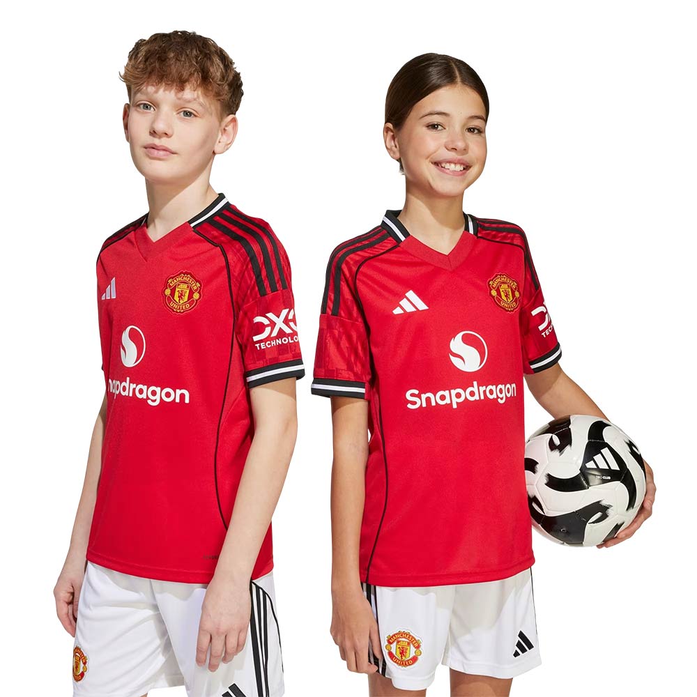 ADIDAS Kids Manchester United Home 2025/26 Jersey