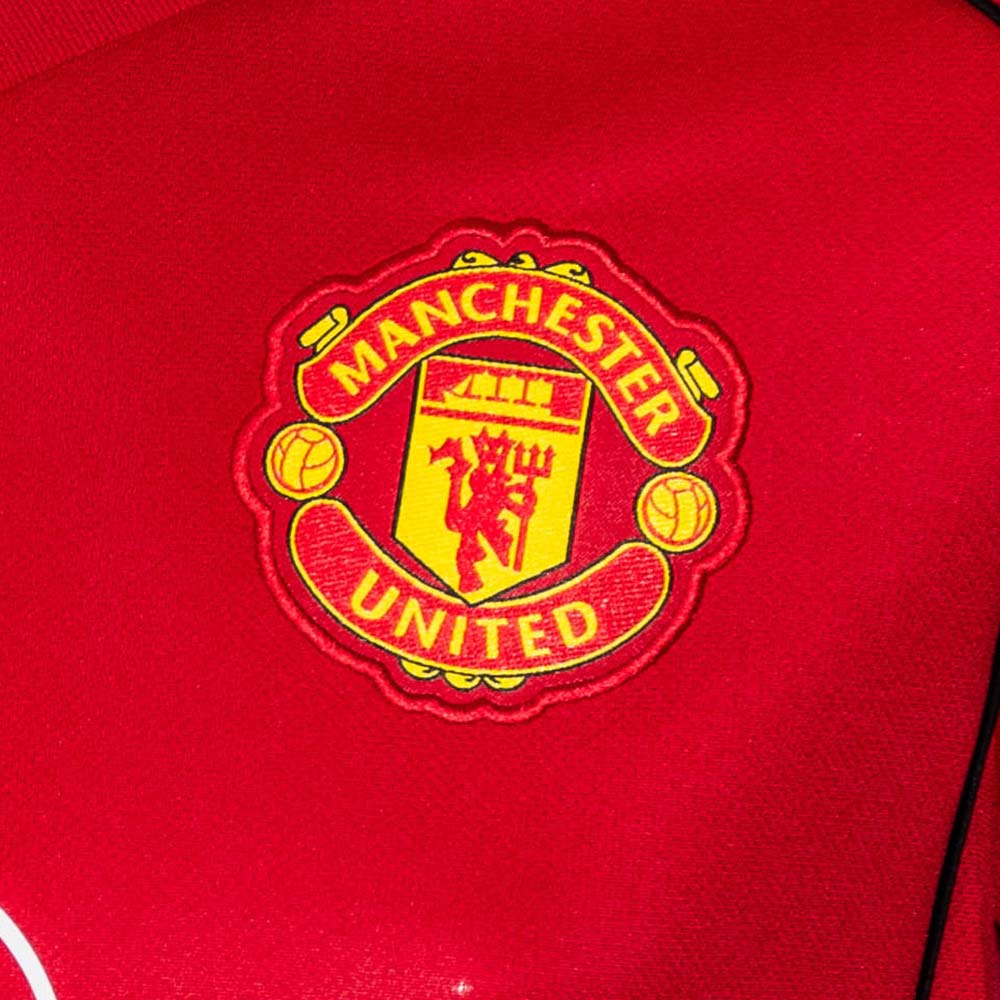 ADIDAS เสื้อแข่งผู้ชายแขนยาวทีมแมนเชสเตอร์ ยูไนเต็ด ชุดเหย้า ฤดูกาล 2025/26