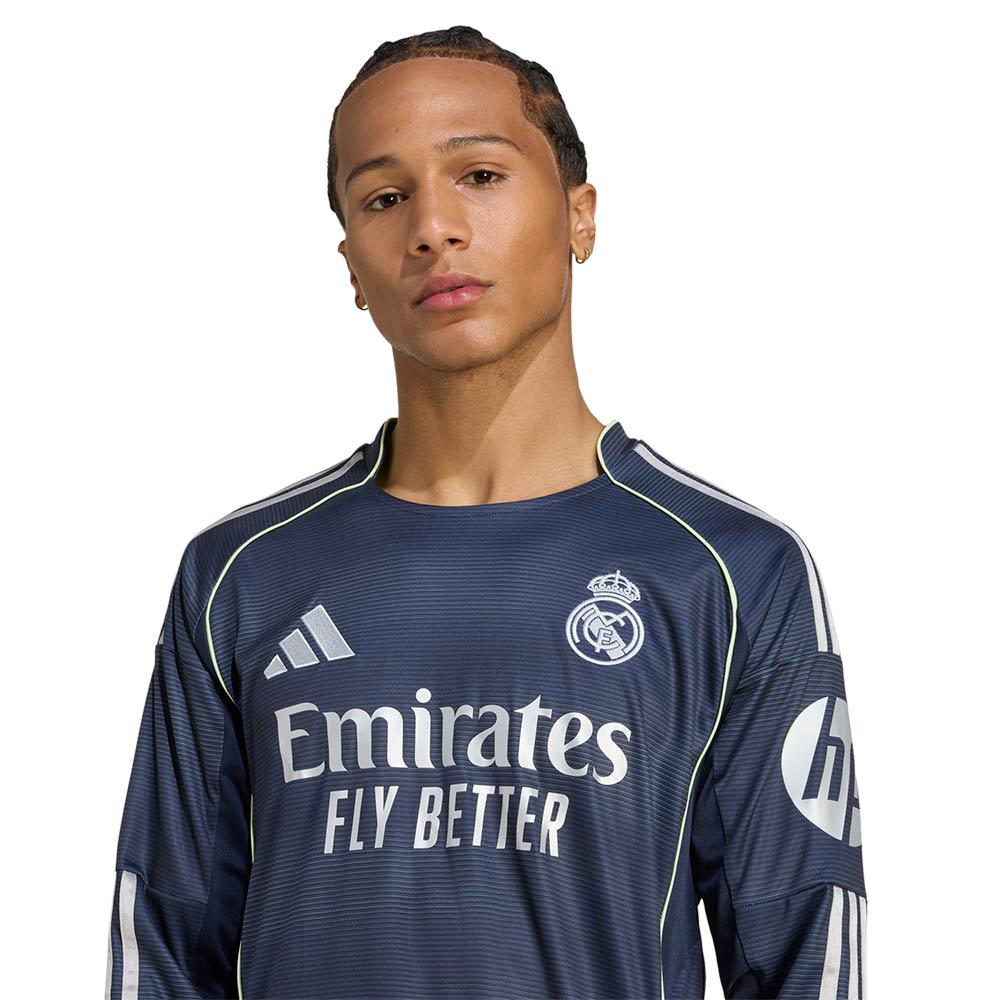 ADIDAS Men's Real Madrid Away 2025/26 Long Sleeve Jersey