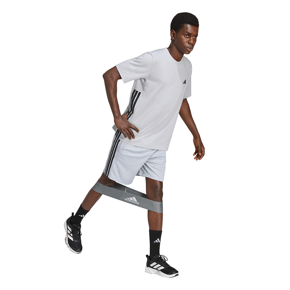 ADIDAS Workout Essentials Base 3-Stripes Pique Short 9 inch Men's Training Shorts - Supersports Thailand Supersports Thailand