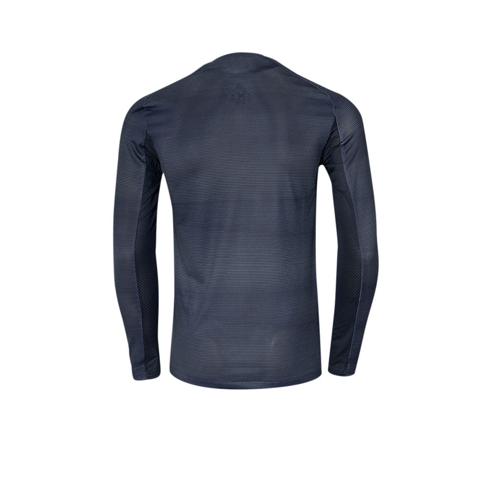 ADIDAS เสื้อแข่งผู้ชายแขนยาวทีมเรอัล มาดริด ชุดเยือน เกรด Authentic ฤดูกาล 2025/26