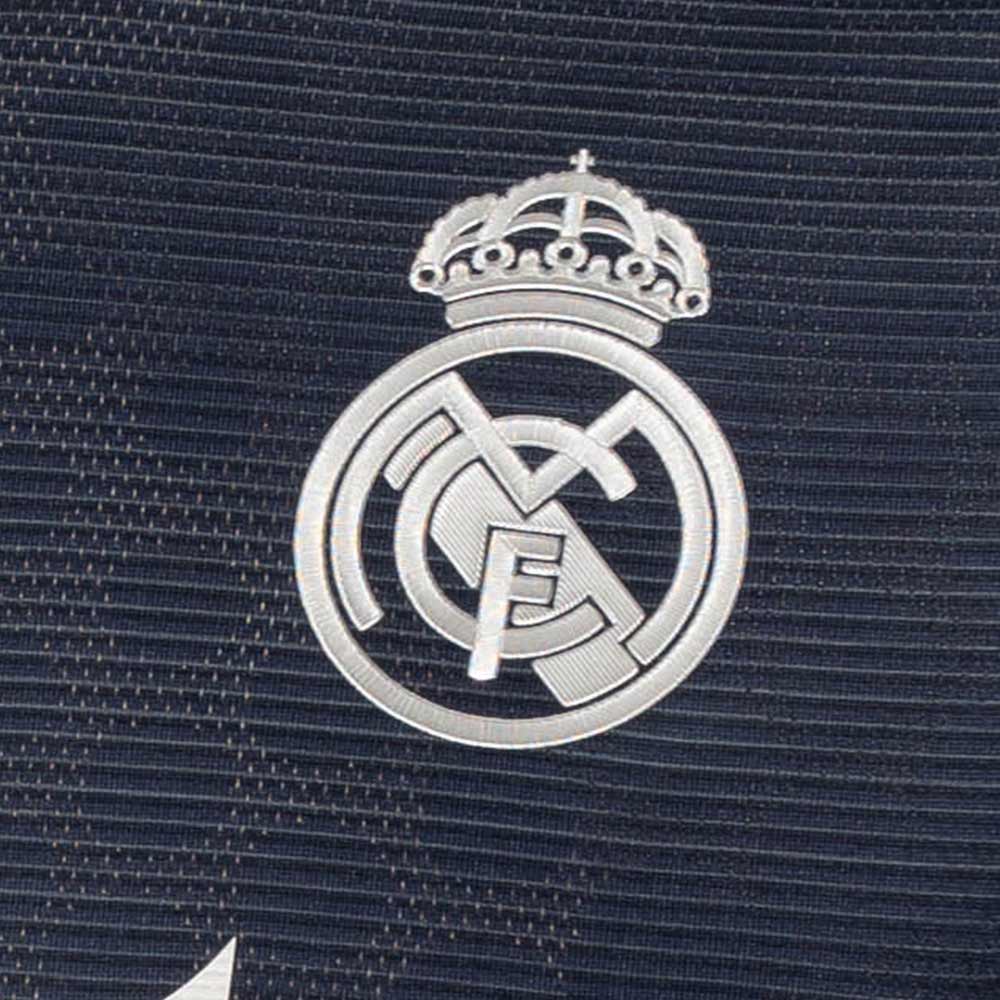 ADIDAS เสื้อแข่งผู้ชายแขนยาวทีมเรอัล มาดริด ชุดเยือน เกรด Authentic ฤดูกาล 2025/26