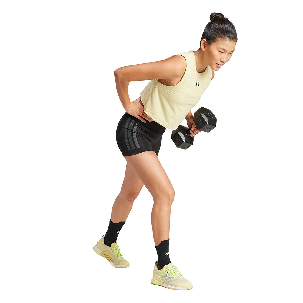 ADIDAS Power 3-Stripes Boxy เสื้อกล้ามออกกำลังกายผู้หญิง