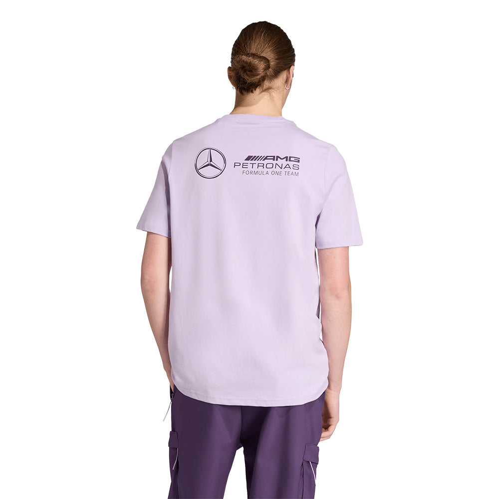 ADIDAS Mercedes - AMG Petronas Formula One Team Premium Woven Graphic เสื้อยืดผู้ชาย