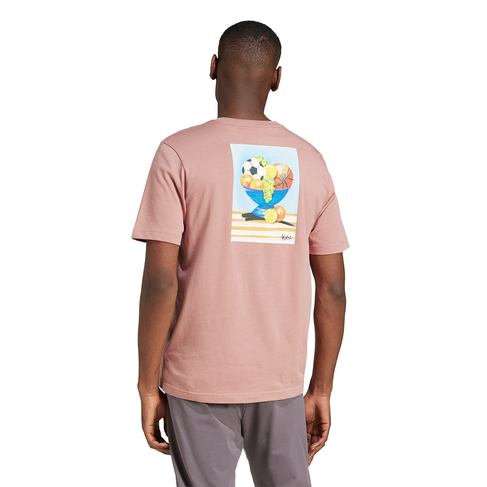 ADIDAS Lounge Still Life Bowl Graphic Men's T-Shirt