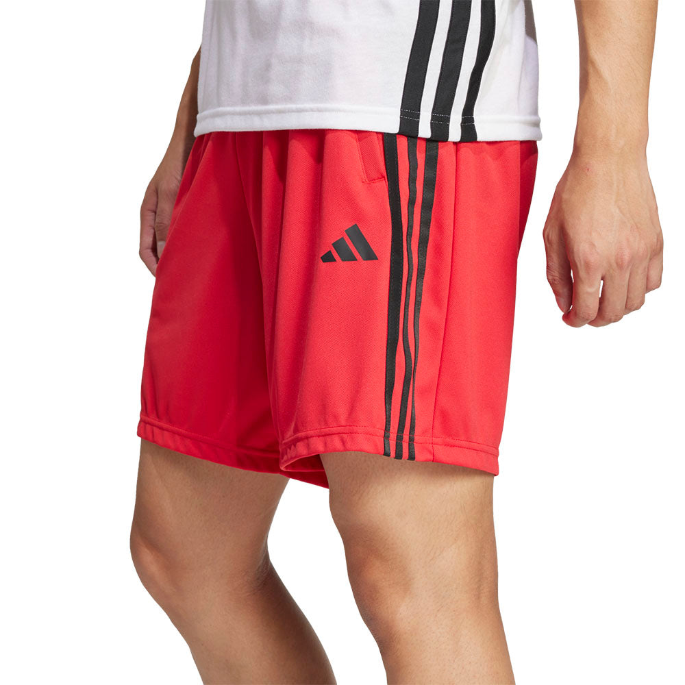 ADIDAS Train Essentials Piqué 3-Stripes กางเกงออกกำลังกายขาสั้นผู้ชาย